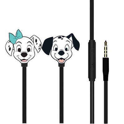 ERT GROUP Earphones with mic orginal and officially licensed Disney Dalmati
