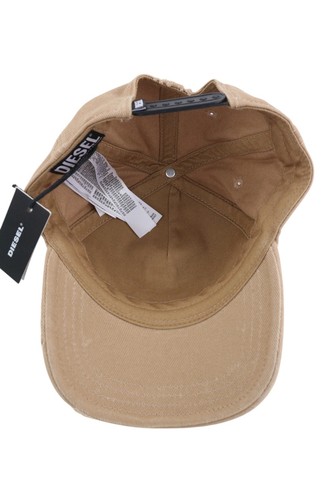 DIESEL C-Stone Men Cap 1 Baseball D-Rill Usion Embroidered Brown Cotton RRP€70 - Picture 5 of 14