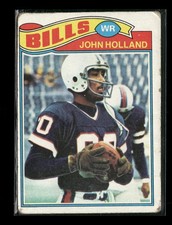 1977 Topps #17 John Holland Buffalo Bills