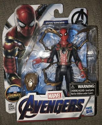 NIP Hasbro Marvel Avengers Iron Spider 6'' Scale Super Hero Action Figure 2018