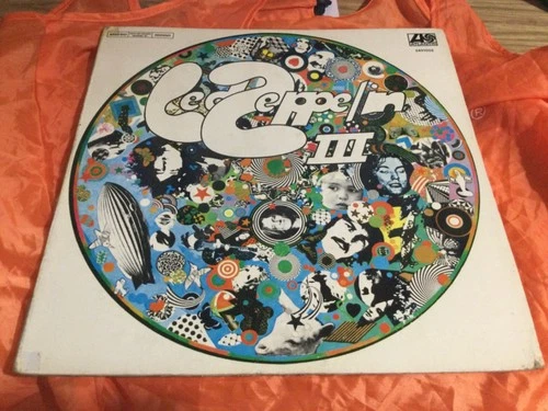 LED ZEPPELIN  lll ARGENTINA ORIGINAL Mono  1970 VINYL Spanish t UNIQUE COVER