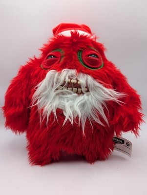 Fuggler Funny Ugly Monster Festive Fuggs Series Christmas Santa Stuffed 9'' Plush
