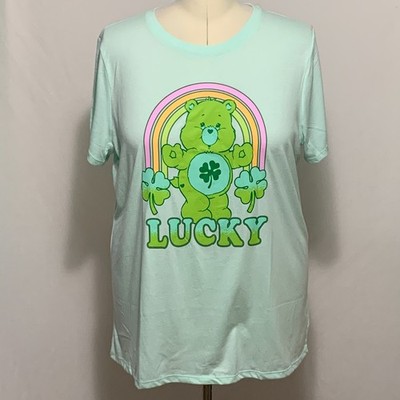 Torrid Tee Shirt Care Bears Lucky St. Patrick Four Leaf Clover Top Plus 4 26