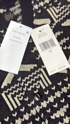 Ralph Lauren Double RL Crewneck Sweater Black and Cream Nordic Style. - Picture 3 of 17