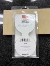 MONARCH PRICE MARKING LABELS 1-Line Fluorescent Red 3 ROLLS 925126 Sealed