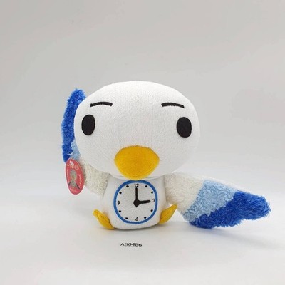 Kirin AB486 Afternoon Tea It's 3 o'clock Bird Mascot Plush 7'' TAG Doll Japan