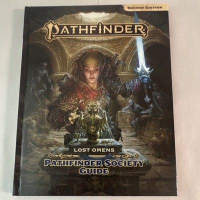 Paizo Pathfinder 2E Lost Omens: Pathfinder Society Guide Hardcover (2019)