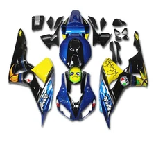 FMD Shark Blue Fairing Kit for Honda 2006 2007 CBR1000RR Injection Bodywork n0
