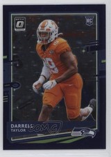 2020 Panini Donruss Optic Rookies Purple Stars Prizm 17/25 Darrell Taylor 0u5r