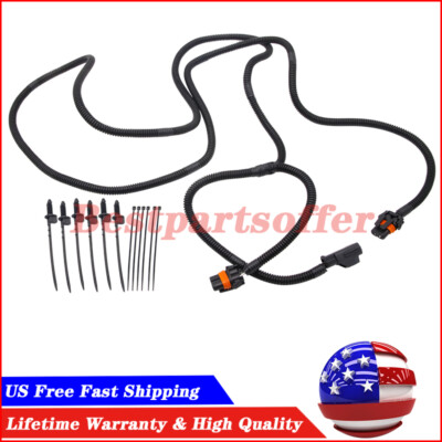 For Dodge Ram Fog Lights Lamp Jumper Wiring Harness Kit 1500 2500 3500 2003-2008