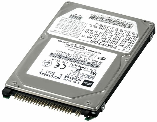 FESTPLATTE Toshiba 20GB MK2018GAS 4200U/min 2MB ATA / IDE HDD2168 2.5" Zoll