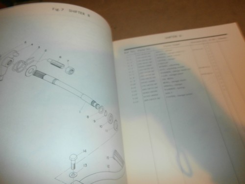Vintage Yamaha Motorcycle Parts List Manual TD2 - Bild 5 von 9