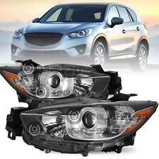 For 2013 2014 2015 2016 Mazda CX-5 CX5 Factory Halogen Headlight Lamp Pair LH+RH