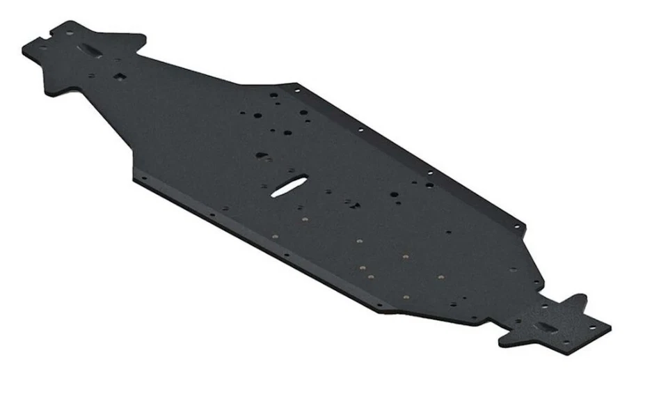 ARRMA AR320444 Aluminum Long Wheelbase Chassis Black : Talion - Image 2 of 2