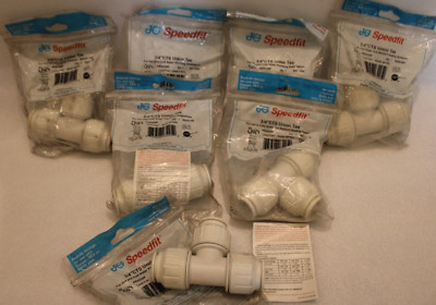 John Guest Speedfit PEI0228P - 3/4'' CTS Tees - Lot of 7