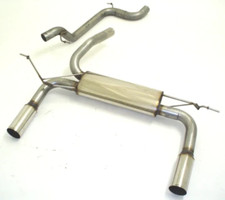 Friedrich Motorsport Duplex Sportendschalldämpfer Ford Focus II DA3/DB3