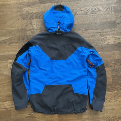Rare Haglofs Gore Tex Pro Shell Recco Jacket Blue Black Women's