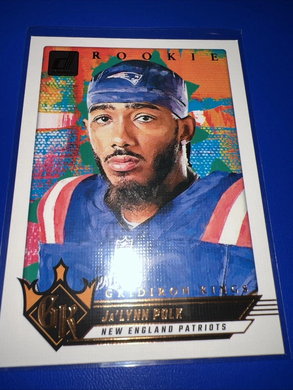 Ja'Lynn Polk Panini Donruss Rookie Gridiron Kings #16 Base