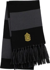 Army E9 Command Sergeant Major (CSM) Rank Embroidered Scarf