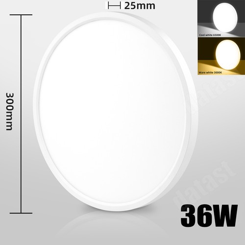 LED Deckenlampe Panel Deckenleuchte Wohn Schlafzimmer Küche Bad Flur Lampe Innen - Bild 18 von 22
