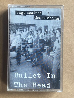 Rage Against the Machine Bullet in the Head Cassette Tape Promo 1993 Epic RATM