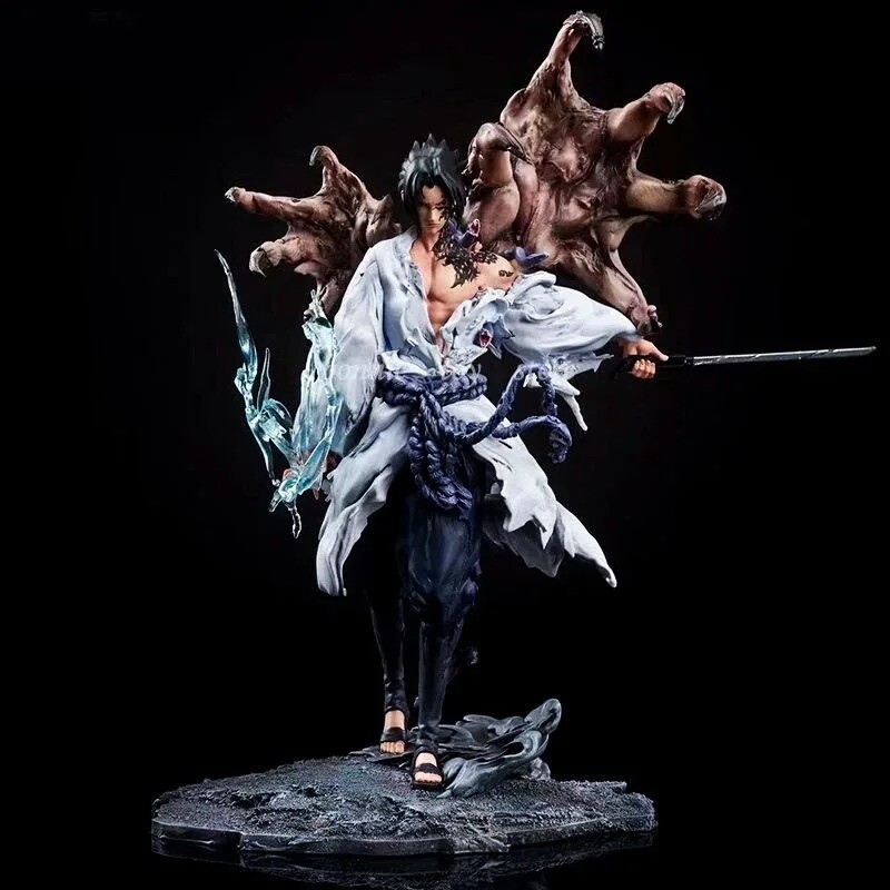 Figurine Sasuke Uchiha de 24cm pour collectionneur de l'univers Naruto Shippuden