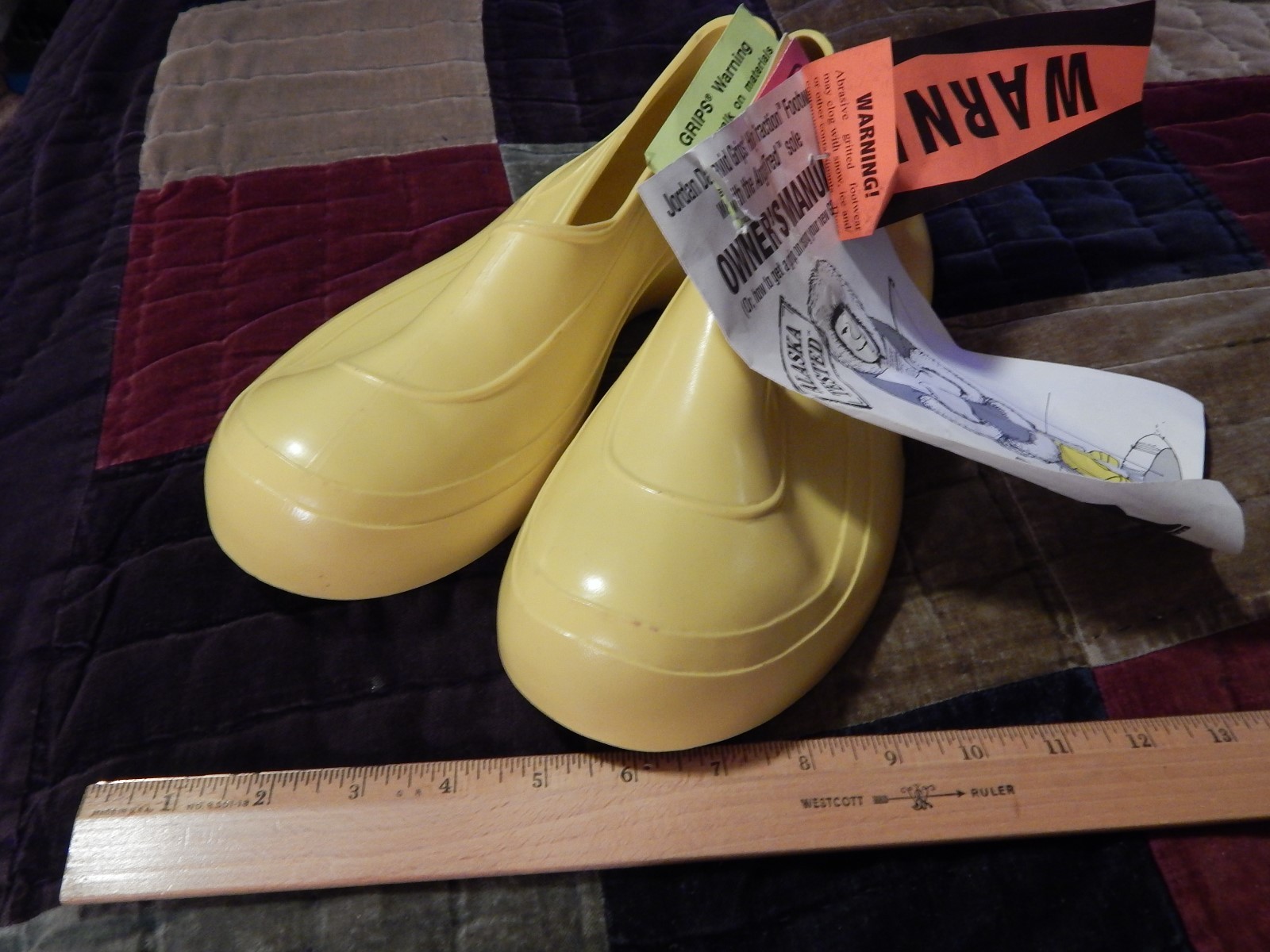 SAOLA Impugnature Jordan David *Alta trazione* Calzature con suola a tregua angolare (taglia: M) GIALLE