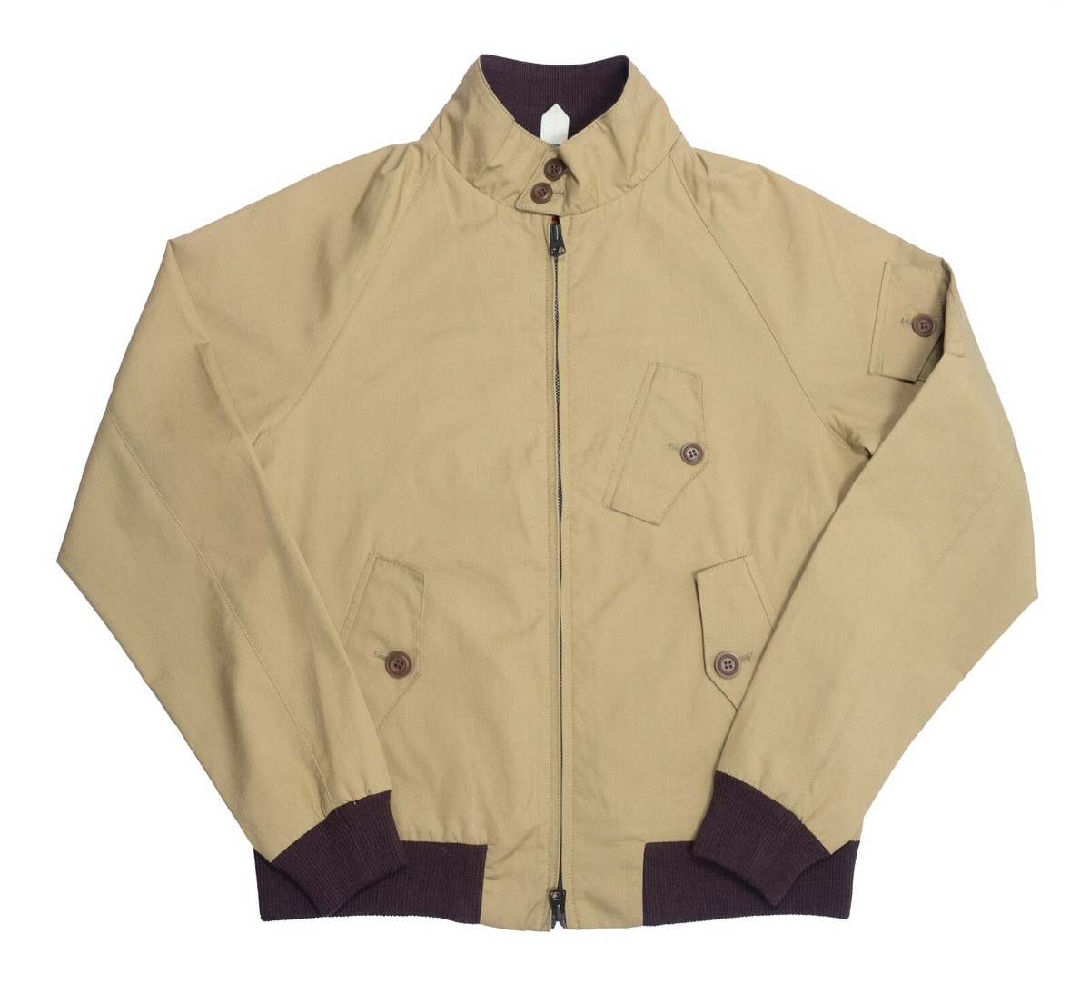 Baracuta G9 Style Harrington Jacket, Size 36 (S), New Without Tags