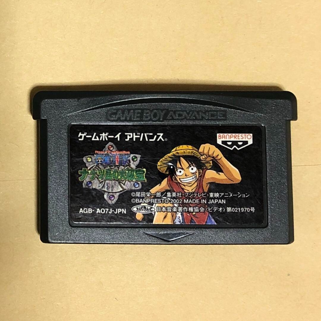 One piece: Nanatsu Shima Non Daihihou Nintendo Gameboy Advance GBA Japonais Ver