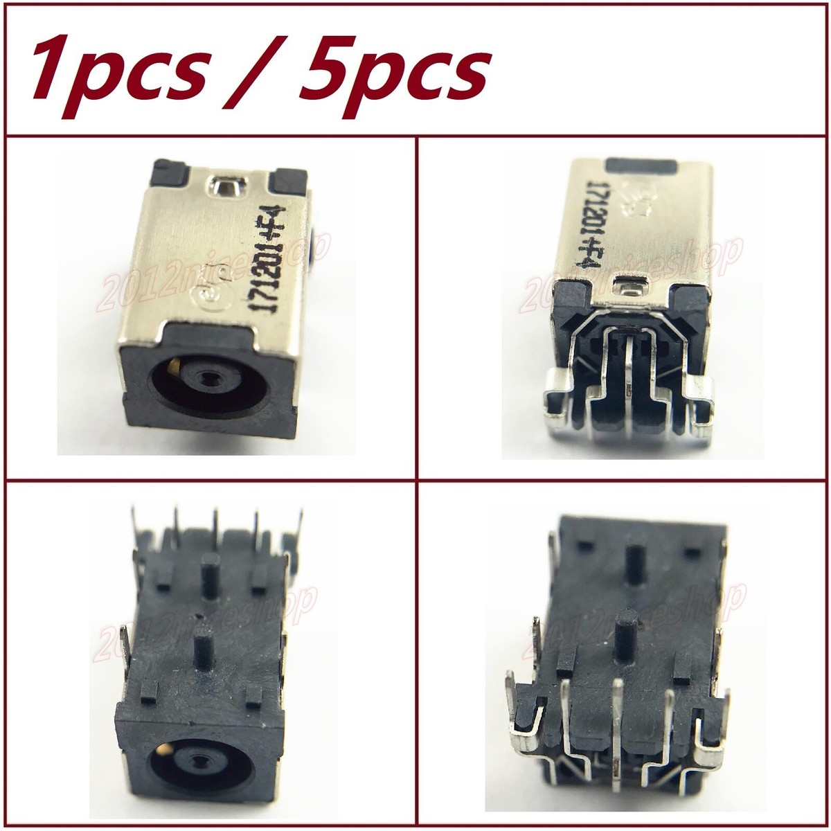 Connecteur D'alimentation DC Jack Pour PACKARD BELL BG46 – Compatible ASUS, Neuf Sous Blister