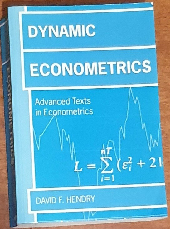 Advanced Texts in Econometrics Ser.: Dynamic Econometrics by David F ...