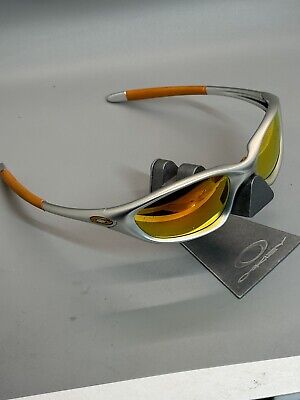 Vintage Oakley XX Twenty FMJ 5.56 Silver W/Fire Iridium Vintage Oakley XX Twenty FMJ 5.56 Silver W/Fire Iridium