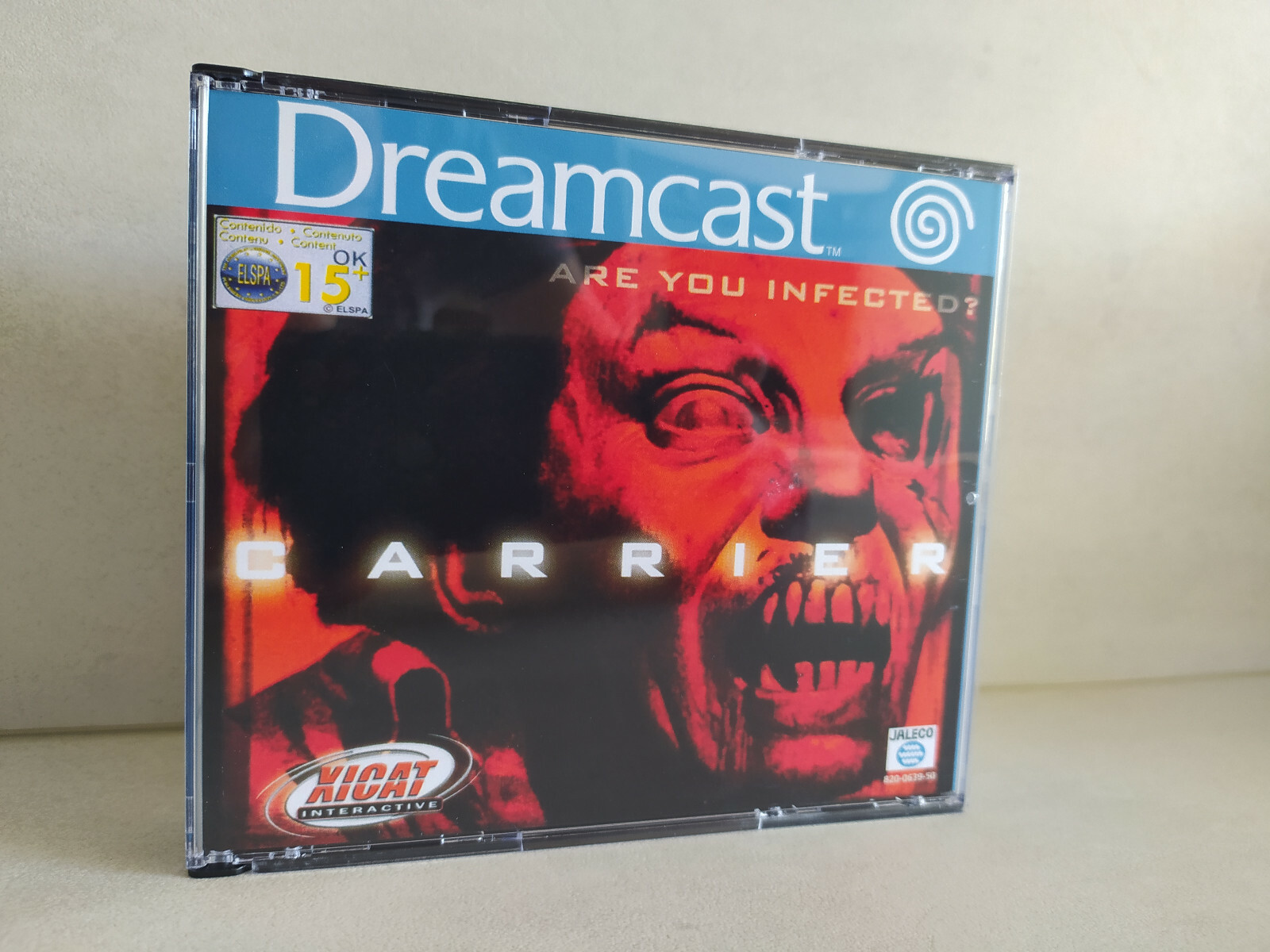 CARRIER -  SEGA DREAMCAST Repro Boitier et disque