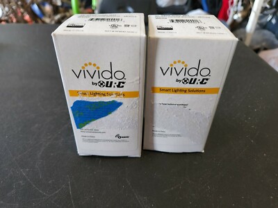 LOT OF 2 - URC Vivido Universal Master Neutral Smart Dimmer VL-9540-MND-WH White