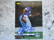Blue Jays D.J. Boston Signed Autographed 1994 Classic Dunedin Blue Jays Nr.Mint