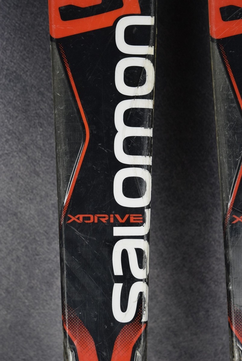 SALOMON X-DRIVE SKIS SIZE 163 CM WITH SALOMON BINDINGS | eBay
