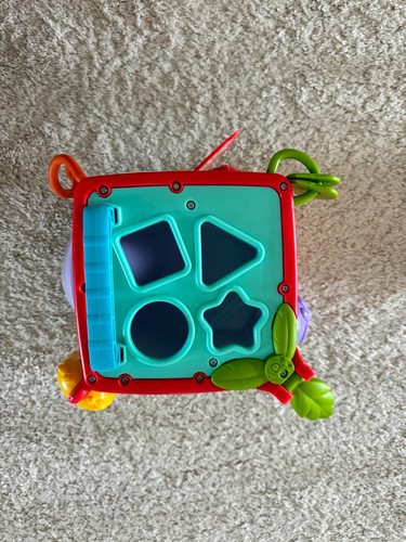 NEW Fisher Price Play & Learn Activity Cube Interactive Music Blocks - Picture 3 of 7