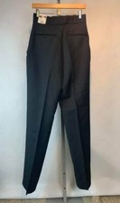 NWT Flying Cross Womens Fechheimer Black Uniform Pants 46123 Unhemmed AL