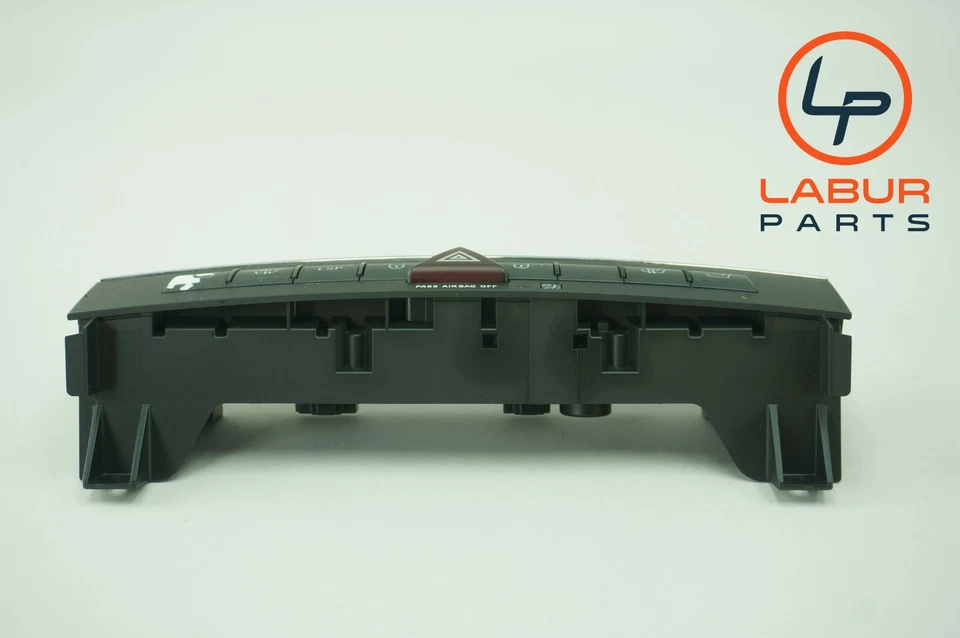 R171 09-11 Mercedes SLK Class Dash Center Hazard Door Lock Switch Panel K1270 - Image 3 of 4