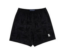 PSYCHO BUNNY KIDS BLACK SHORT B0W321B2SW BLK