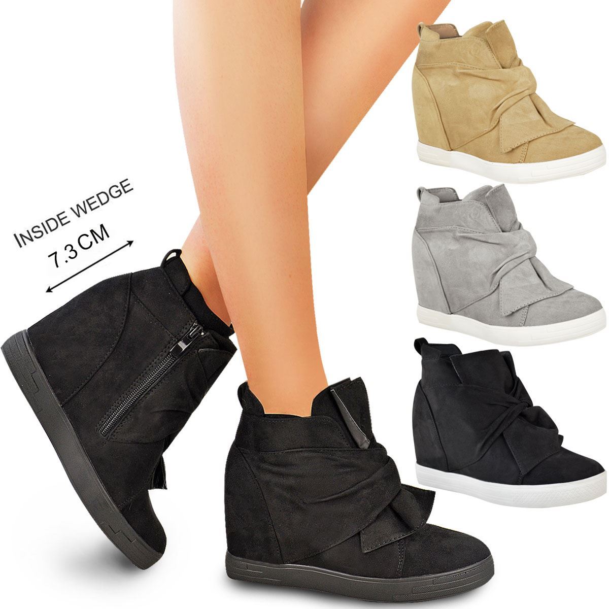 ladies white gazelle trainers