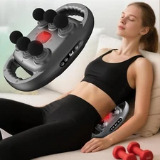 Massage Gun 6 Head Speed Percussion Deep Tissue Massager Muscle Vibrating Relax