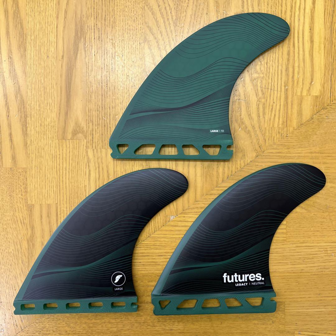 フューチャーフィンLEGACY NAUTRAL Lサイズ F6 Legacy Series - Neutral Surf Fins - Futures Fins US