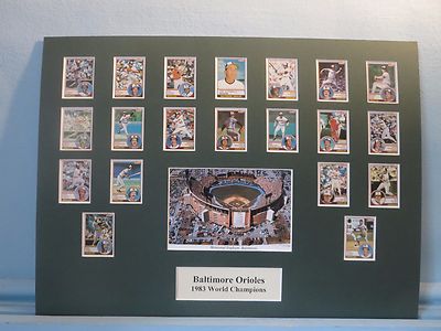 Baltimore Orioles led by Cal Ripken & Jim Palmer win the 1983 World Series
