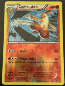 Pokémon TCG Combusken Furious Fists 13/111 Reverse Holo Uncommon