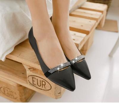 Ballerine mocassini scarpe donna eleganti nero strass tacco 1 cm comode  8288 | eBay
