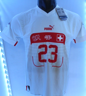 Suiza Jersey Puma 2022 World Cup Small #23 SHAQIRI T | eBay