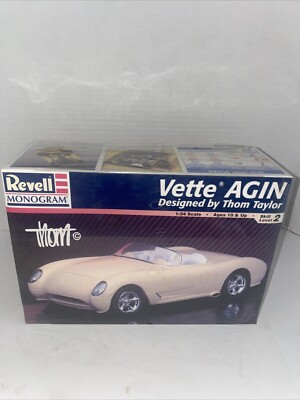 Revell monogram Vette Agin designed by Thom Taylor car model kit 