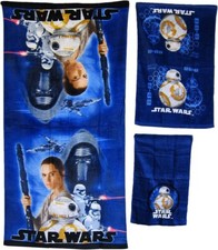 Star Wars 3 Pieces Bath 100 Cotton Kids Towel Set