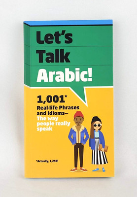Let's Talk ARABIC 1001 Real-life Phrases and Idioms Jane Wightwick Paperback NEW